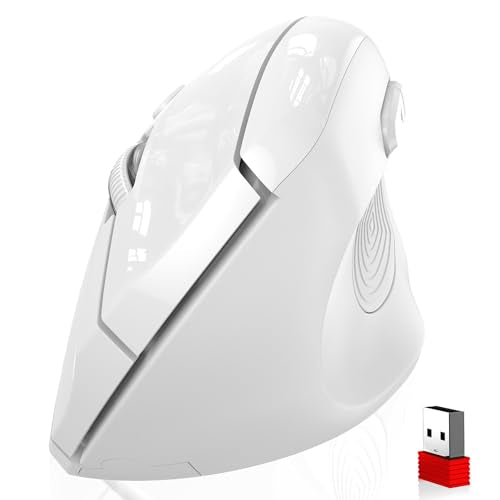 Ergonomic Wireless Vertical Mouse with Adjustable DPI