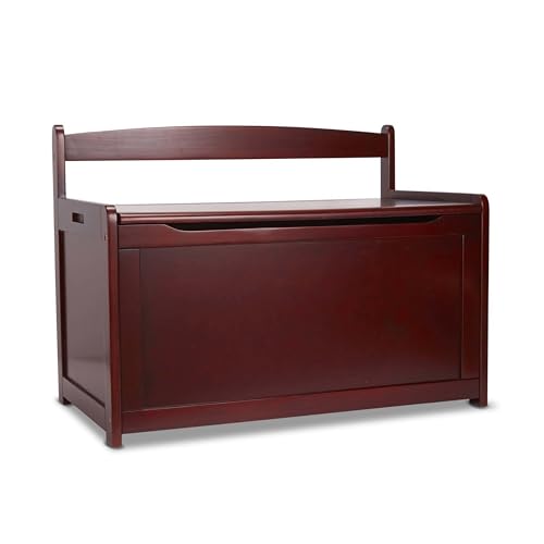 Melissa & Doug Wooden Toy Storage Chest