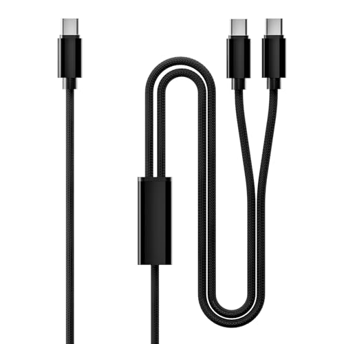 2 in 1 100W USB C Fast Charging Cable