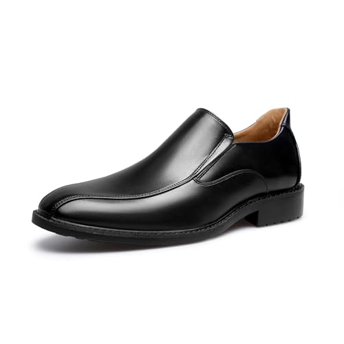 Breathable Leather Slip-On Loafers