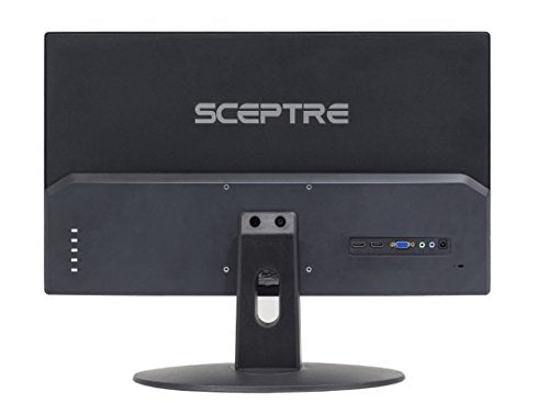 Sceptre 20" 1600x900 75Hz Ultra Thin LED Monitor 2x HDMI VGA Built-in Speakers, Machine Black Wide Viewing Angle 170° (Horizontal) / 160° (Vertical)