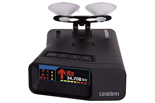 Uniden R7 EXTREME LONG RANGE Laser/Radar Detector, Built-in GPS, Real-Time Alerts, Dual-Antennas Front & Rear w/Directional Arrows, Voice Alerts, Red Light and Speed Camera Alerts