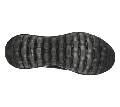 Skechers Men's Go Walk Max-Athletic Air Mesh Slip on Walkking Shoe Sneaker,Black/Black/Black,10.5 M US