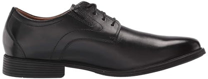 Clarks Black Leather Oxford Shoes for Men