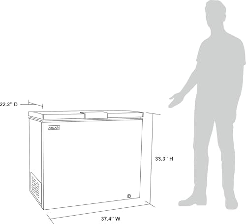 NewAir 6.7 Cu. Ft. Quiet Chest Freezer