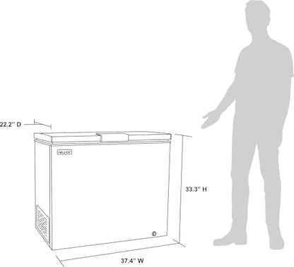 NewAir 6.7 Cu. Ft. Quiet Chest Freezer