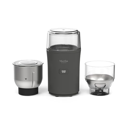 Martha Stewart Electric Coffee and Spice Grinder with Bowls