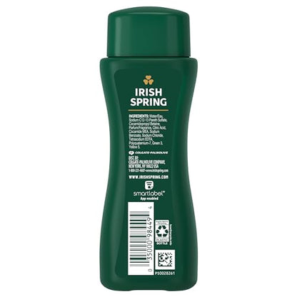 Irish Spring Men's Body Wash Shower Gel, Original Clean, Travel Size Body Wash, 3.40 Fl Oz (Pack of 24)