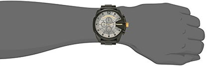 Diesel Mega Chief Black Chronograph Men's Watch
