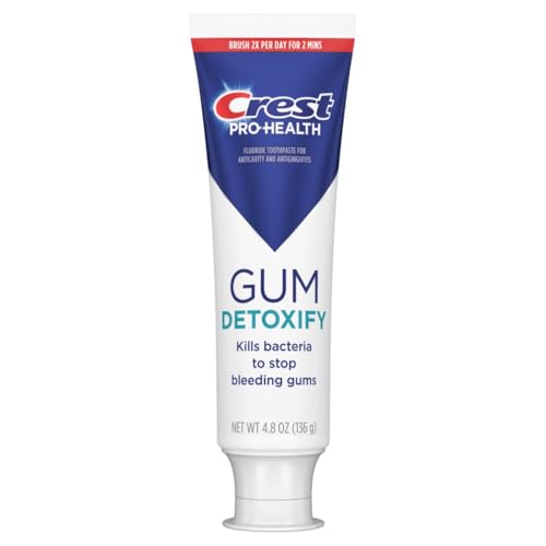 Crest Gum Detoxify Deep Clean Fluoride Toothpaste 4.8 oz