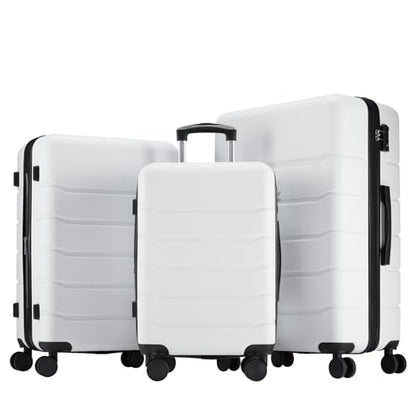 OLIXIS Expandable Hardside Luggage Set with Wheels