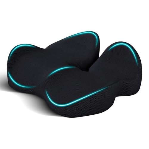 Ergonomic Memory Foam Seat Cushion for Office Chair