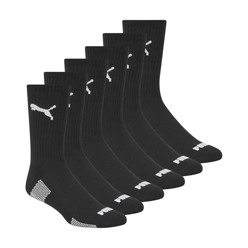 6 Pack PUMA Men’s Crew Socks
