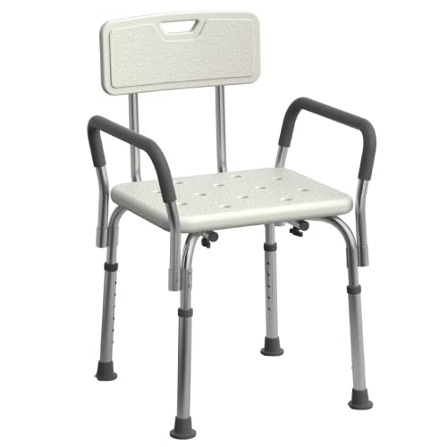 Medline Shower Chair Heavy Duty Adjustable 350 lb Capacity