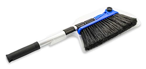Camco Adjustable Broom and Dustpan Set for RV Home