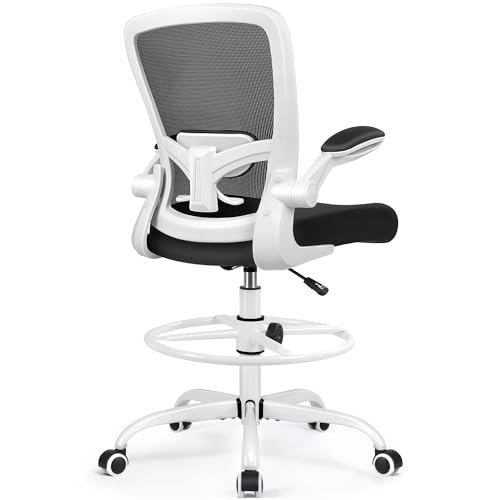 FelixKing Ergonomic Drafting Chair with Footrest and Lumbar Support