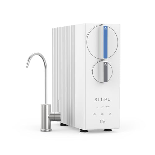 Brio Tankless Reverse Osmosis Water Filter System 400 GPD