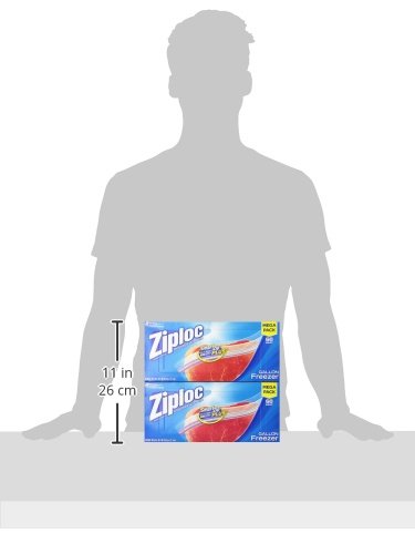 120 Ziploc Gallon Freezer Bags