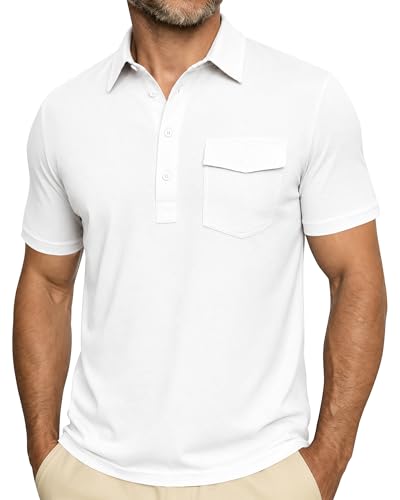 ZKMAN Stretch Quick Dry Golf Polo Shirt (4 Colors)
