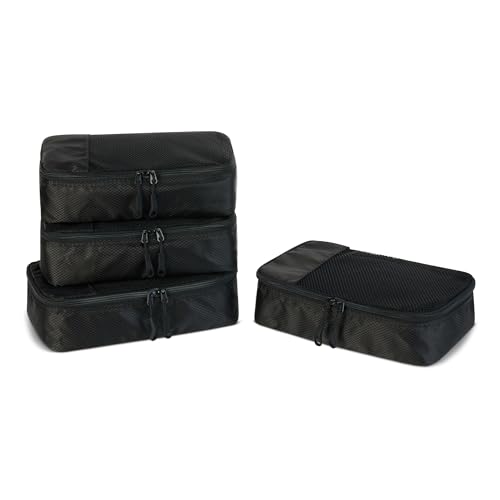 4 Piece Packing Cubes Travel Luggage Organizer Set
