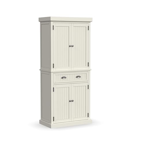 Homestyles Nantucket Freestanding Kitchen Storage Pantry