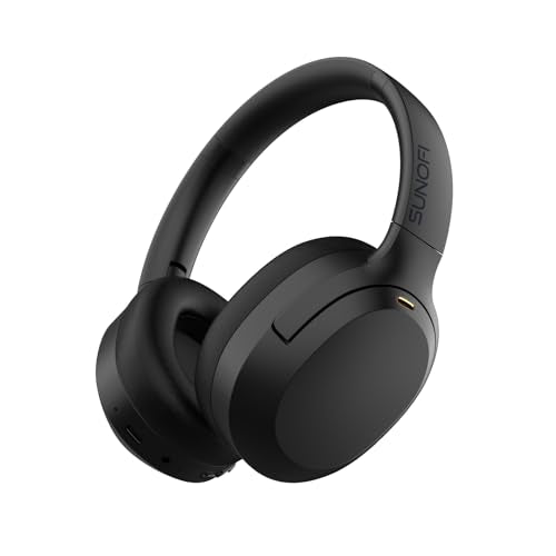 Hybrid Active Noise Cancelling Wireless Bluetooth Headphones 40H