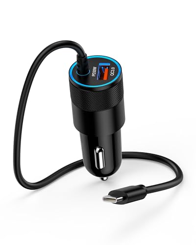 USB-C Fast Car Charger Cigarette Lighter Adapter