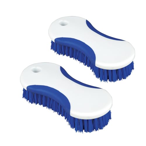 2 Pack Heavy Duty Tile and Tub Scrub Brushes