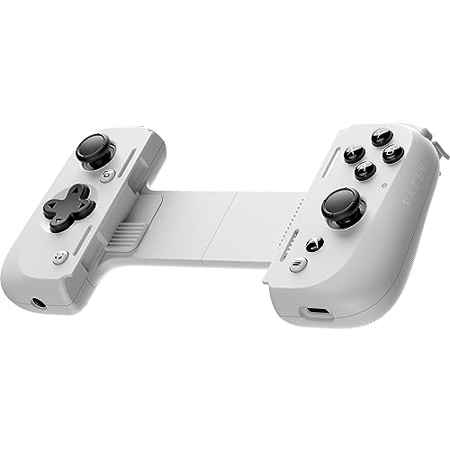 Razer Kishi V2 Pro Mobile Gaming Controller Xbox Edition for Android: HyperSense Haptics - Universal Fit - Stream PC & Xbox Games - Play Touchscreen Only Games - 1 Month Xbox Game Pass Incl. - White