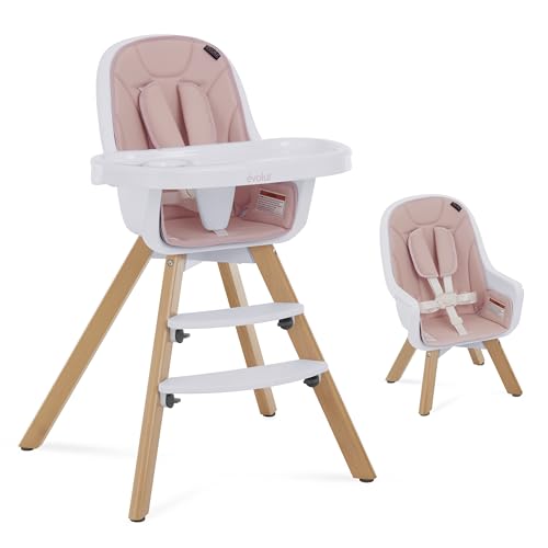 Evolur Convertible 2-in-1 Baby High Chair