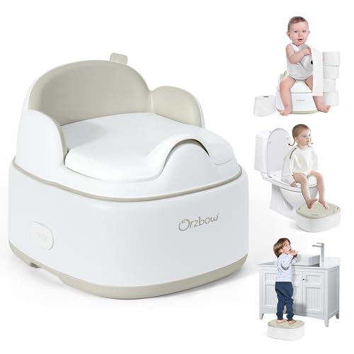 3-in-1 Toddler Potty Training Seat and Step Stool