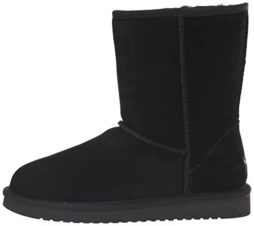 Koolaburra by UGG Women's koola Short Fashion Boot, Black, 09 M US