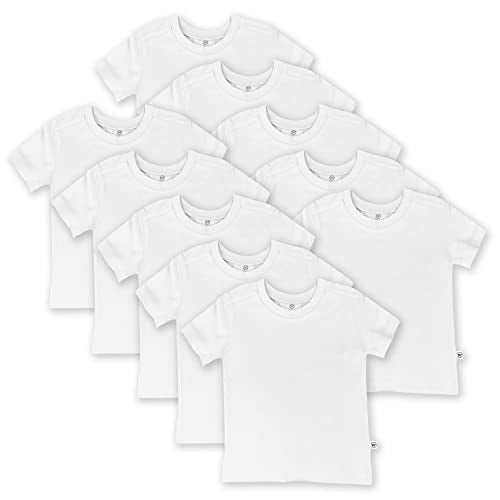 10 Pack HonestBaby Short Sleeve Baby T-Shirts