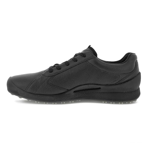 ECCO Men's Biom Hybrid Original Hydromax Water Resistant Golf Shoe, Black, 9-9.5