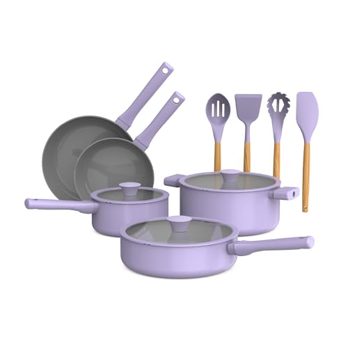 12 Piece So Yummy Ceramic Nonstick Cookware Set