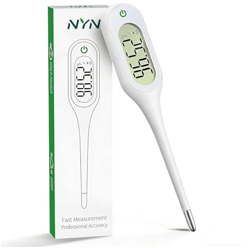 Fast-Read Digital Thermometer with Fever Alarm