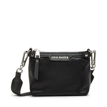 Steve Madden Warren Black Satchel Gift Set