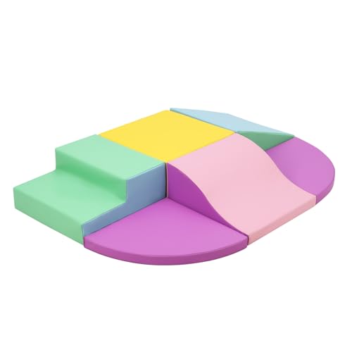 6 Piece Soft Foam Climbing Blocks for Toddlers