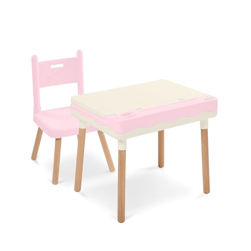 B. toys Kids Desk and Chair Set with Storage