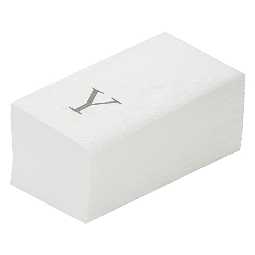50 Pack Luxenap Linen-Feel Guest Hand Towels