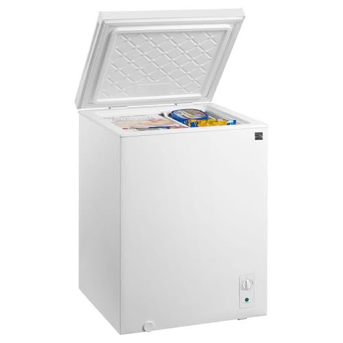5.0 Cu Ft Chest Freezer Convertible Refrigerator