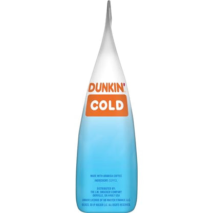 Dunkin' Cold Ground Coffee 10 Ounce Pack of 6
