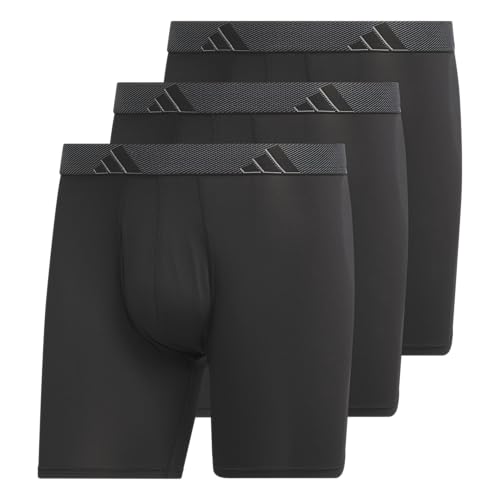 adidas Performance Microfiber Boxer Briefs 4 Pack Men Medium