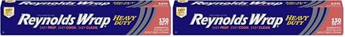 2 Pack Reynolds Heavy Duty Aluminum Foil Roll