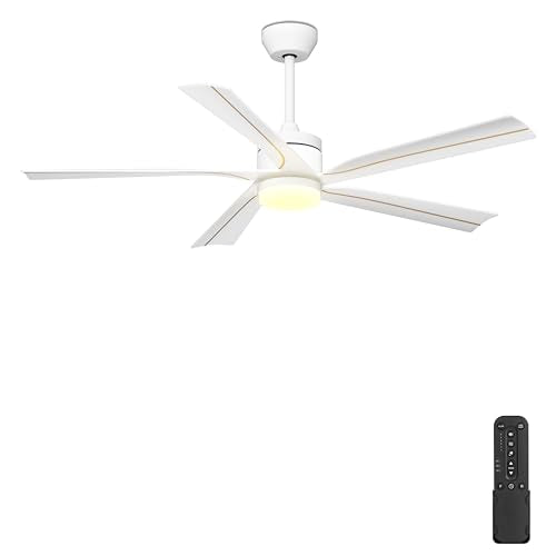 56-Inch Ceiling Fan with Light and Remote