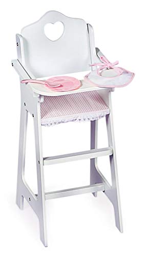 Badger Basket Wooden Baby Doll High Chair