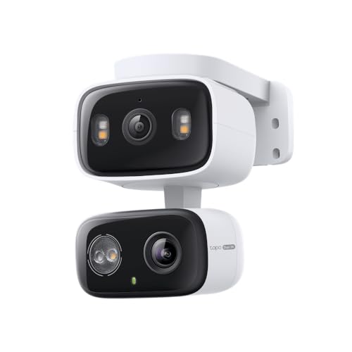 Tapo 2K Dual Lens PTZ Wired Security Camera