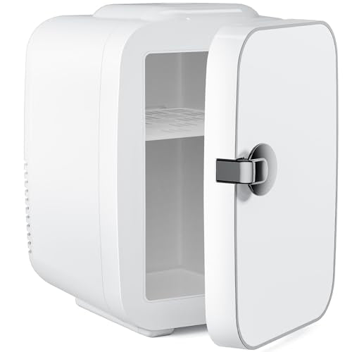 4L Mini Fridge Portable Cooler Warmer for Skincare, Drinks