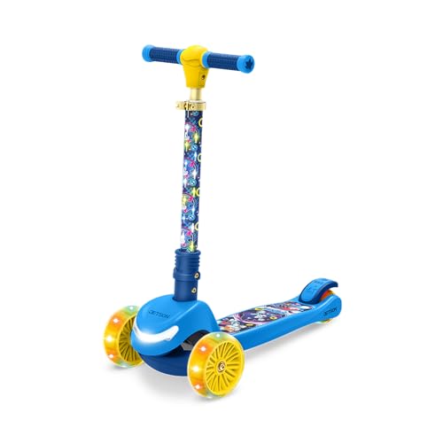Jetson Sonic Light Up Foldable Kids Kick Scooter