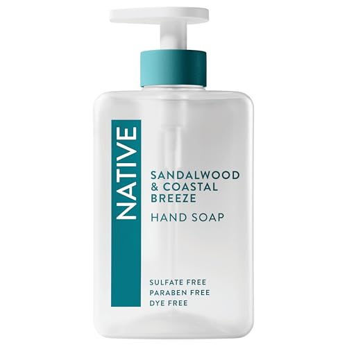3 Bottles Native Sandalwood Coastal Breeze Liquid Hand Soap 13 oz